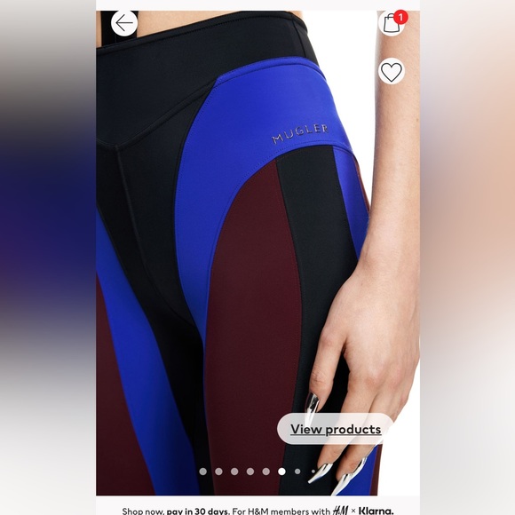 MUGLER SPIRAL PANTS! Sold out everywhere - Picture 6 of 9